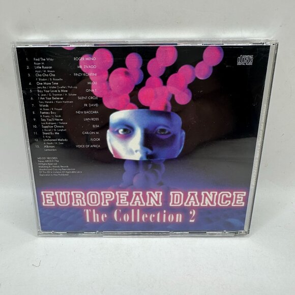 European Dance The Collection 2 CD Album Various Artists Electronic Music - Picture 2 of 3